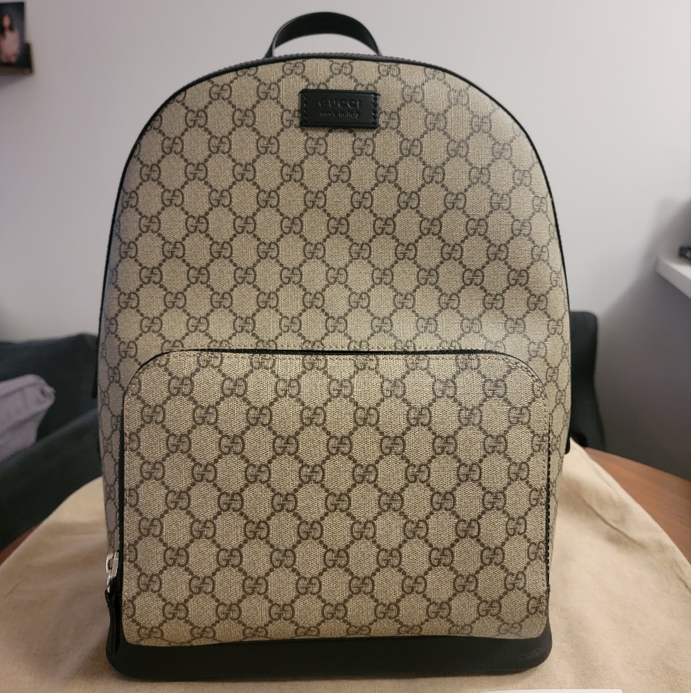 Gucci Supreme Large Backpack